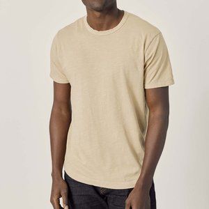 NEW BUCK MASON ALDER VENICE WASH CURVED SLUB TEE